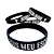 Pulseira de Silicone Cristã - Jesus meu Escolhido - Preta 18 cm e 19 cm - Imagem 4