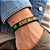 Pulseira de Silicone Cristã BRASIL - Jesus meu Escolhido - Preta 18 cm e 19 cm - Imagem 4