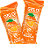 Saco BOPP Perolizado 9,5x21 - GELO LARANJA - 04 Pct (800 Unid.) - Imagem 1