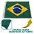 Bandeira Do Brasil 2 Panos (1,28x0,90cm) Padrão Oficial - Imagem 3