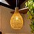 Lustre Garrafa em Rattan - Imagem 1