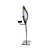Castiçal Decorativo Ocean & Art Colletion em Concha Natural com Suporte 34cm - Imagem 1