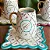 CONJUNTO CANECA E BANDEJA QUADRADA COM INICIAL PERSONALIZADA - Imagem 2