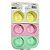 Molde de silicone c/ 6 cavidades colorido 29x17x2,9cm - Imagem 3
