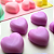 MOLDE FORMA DE SILICONE CORACAO 8 CAV 27X17 CM - Imagem 4