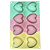 MOLDE FORMA DE SILICONE CORACAO 8 CAV 27X17 CM - Imagem 2