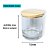 Pote de vidro para vela - 265ml - Imagem 1