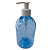 Frasco Saboneteira 380ml Azul - Imagem 1