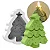 Molde de Silicone Arvore de Natal - Imagem 1