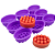 Forma de Silicone Molde Sabonete Artesanal Massageador 9 cav - Imagem 1