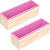 Forma de Silicone Molde Sabonete Artesanal 1,2kg com caixa de madeira - Imagem 2