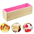 Forma de Silicone Molde Sabonete Artesanal 1,2kg com caixa de madeira - Imagem 1