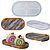 Forma de Silicone Molde Bandeja Oval - Imagem 3