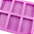 Molde Forma Silicone retangular 6 Desenhos - Imagem 3