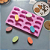 Forma de Silicone Molde Mini Sabonete 16 Cav - Imagem 1