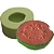 Molde de silicone Goiaba Metade - Imagem 1