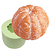 Molde de silicone Mexerica s/ casca Gr - Imagem 1