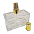 Frasco p perfume - tp dourada - Lumier 100 ml - Imagem 3