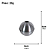 Esfera de Aluminio 6cm diâmetro - Imagem 2
