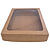 Caixa ret kraft c/ visor (16x20x3,5) Pcte c/ 10un - Imagem 4