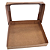 Caixa ret kraft c/ visor (16x20x3,5) Pcte c/ 10un - Imagem 3