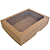 Caixa ret kraft c/ visor (11,5x17x3,5) Pcte c/ 10un - Imagem 1
