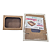 Caixa ret kraft c/ visor (9x12x3,5) Pcte c/ 10un - Imagem 2