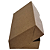 Caixa básica kraft s/ visor (8x12x3,5) Pcte c/ 10un - Imagem 3