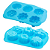 Forma de Silicone Molde Bolinhos 6cav 28,5 x 17,3 x 3,5cm - Imagem 2