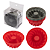 Molde de Silicone Mini formas kit c/ 6un - Imagem 1
