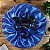 Touca de Cetim | Azul Caneta + Preto - Imagem 1
