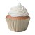 FORMINHA CUPCAKE IMPERM. BRANCA C/45 UNI (1X10) - Imagem 1