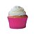 FORMINHA CUPCAKE IMPERM. FUCSIA C/45 UNI (1X10) - Imagem 1