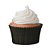 FORMINHA CUPCAKE IMPERM. PRETA C/45 UNI (1X10) - Imagem 1