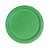 PRATO PLAST. VERDE 15CM REGINA  C/ 10 UNI (20X10) - Imagem 1