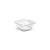 G 762 POTE C/ LACRE 237ML QUAD. C/100 UNI 97X97X43MM - Imagem 1