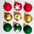 Forma Chocolate Bola Enfeite Natal Silicone Ref 155 - 2 unid - Imagem 2