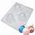Forma Chocolate Bola Enfeite Natal Silicone Ref 155 - 2 unid - Imagem 1