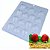 Forma Chocolate Simples Bombom Morango Ref. 146 - Pct 5 unid - Imagem 1