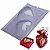 Forma Coração de Chocolate 200g Ref 41 com Silicone - 2 unid - Imagem 2