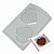 Forma Coração de Chocolate Diamantado 200g Silicone - 2 unid - Imagem 1