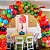 Balão Temático nº 11 Confete Sortido - Pct 25 unid - Imagem 4