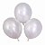Balão Perolizado 9" Candy Branco Happy Day - Pct 25 unid - Imagem 1