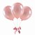 Balão Perolizado 9" Candy Rosa Bebê Happy Day - Pct 25 unid - Imagem 1