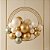 Balão Perolizado 9" Ouro Happy Day - Pct 25 unid - Imagem 2