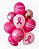 Kit 10 Balões Sortidos Especial Outubro Rosa - Imagem 1
