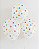 Balão Temático nº 9 Confetti Transparente - Pct 25 unid - Imagem 2