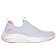 Tênis Skechers Vapor Foam True Classic Feminino - Azul e Rosa - Imagem 1
