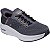 Tênis Skechers Masculino Go Run Elevate 2.0 - Steady Motion - Grafite e Laranja - Imagem 3