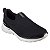 Tênis Skechers Go Walk 6 Masculino - Preto e Branco - Imagem 5